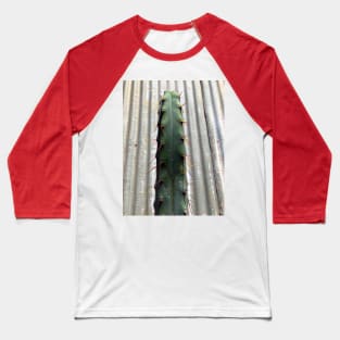 Trichocereus Bridgesii 'Con' Front Only Baseball T-Shirt